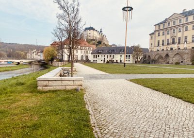 Oberes und Unteres Schloss, Weiße Elster