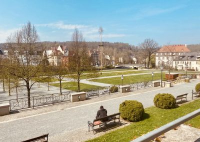 Greiz, Schlossgarten Greiz, Weiße Elster